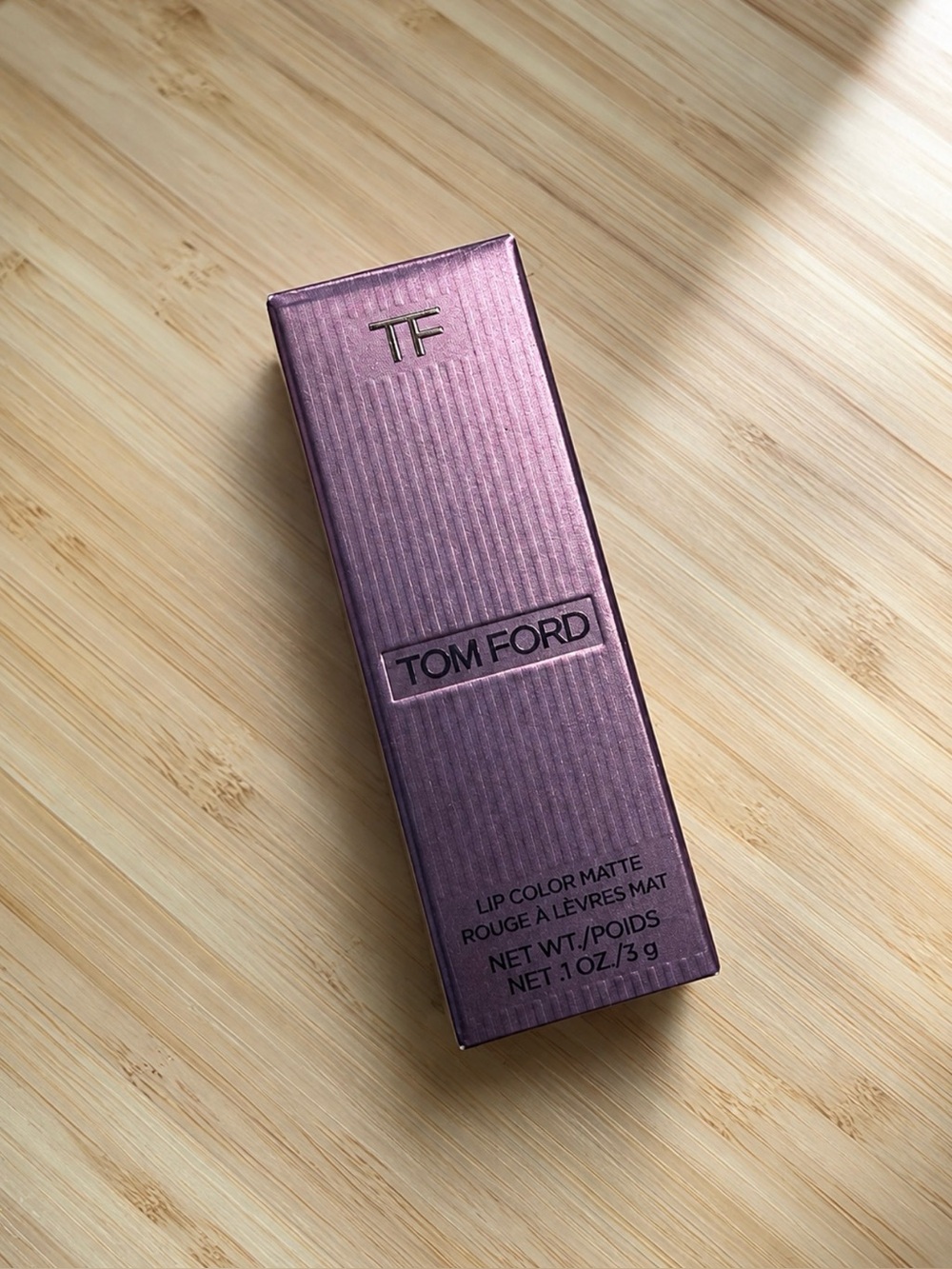 Tom Ford Lip Color Matte Lipstick | Shade 02 Rose Petal | Luxury Beauty | NIB